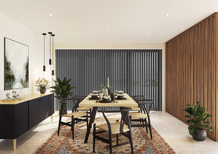 Orion (Blackout), Anthracite Grey - Vertical Blind - Image 8